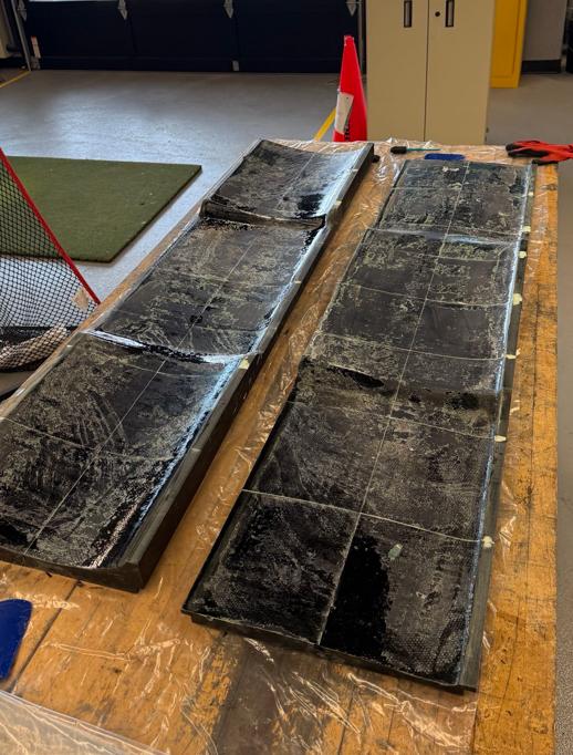 Female mold for front wing element